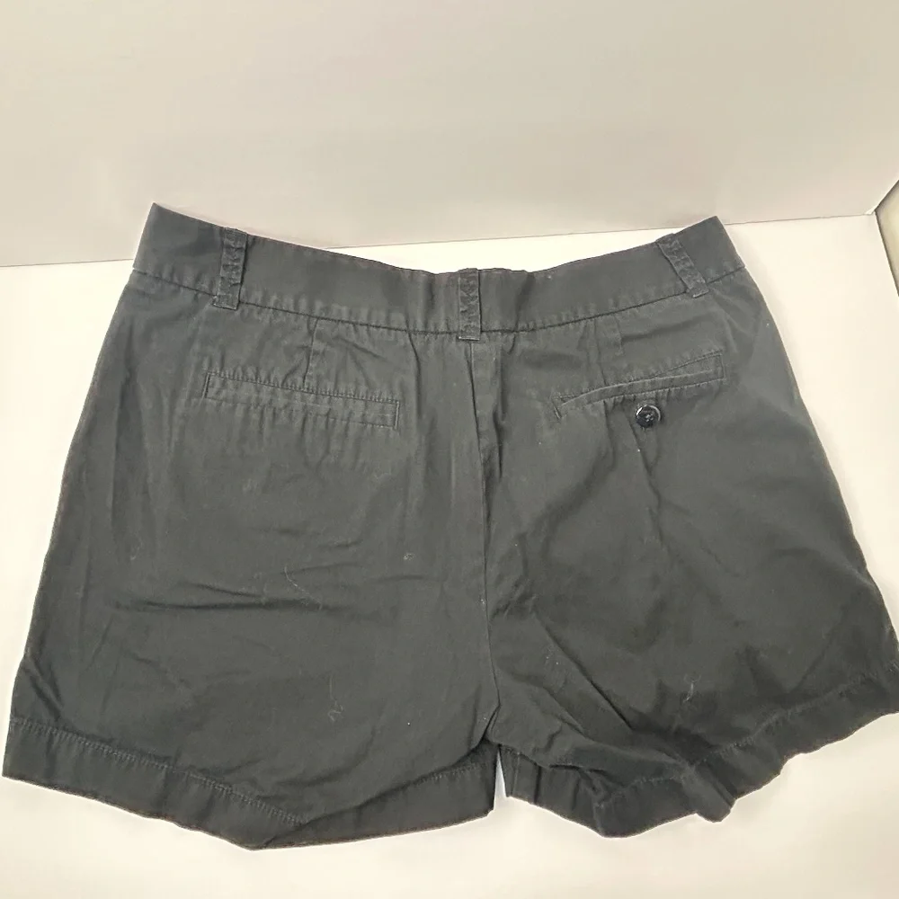 J.‎ Crew Black Chino Broken-in Black Shorts Size 8